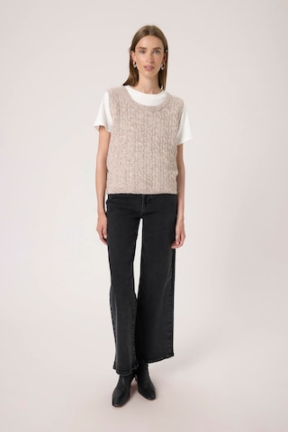 SOAKED IN LUXURY Vest 'SLVespera' in Beige