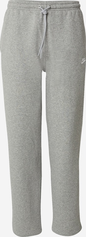 Nike Sportswear Loosefit Housut 'Club' värissä harmaa: etupuoli