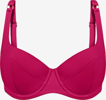 TRIUMPH Bikini Top ' Summer Twist ' in Pink: front
