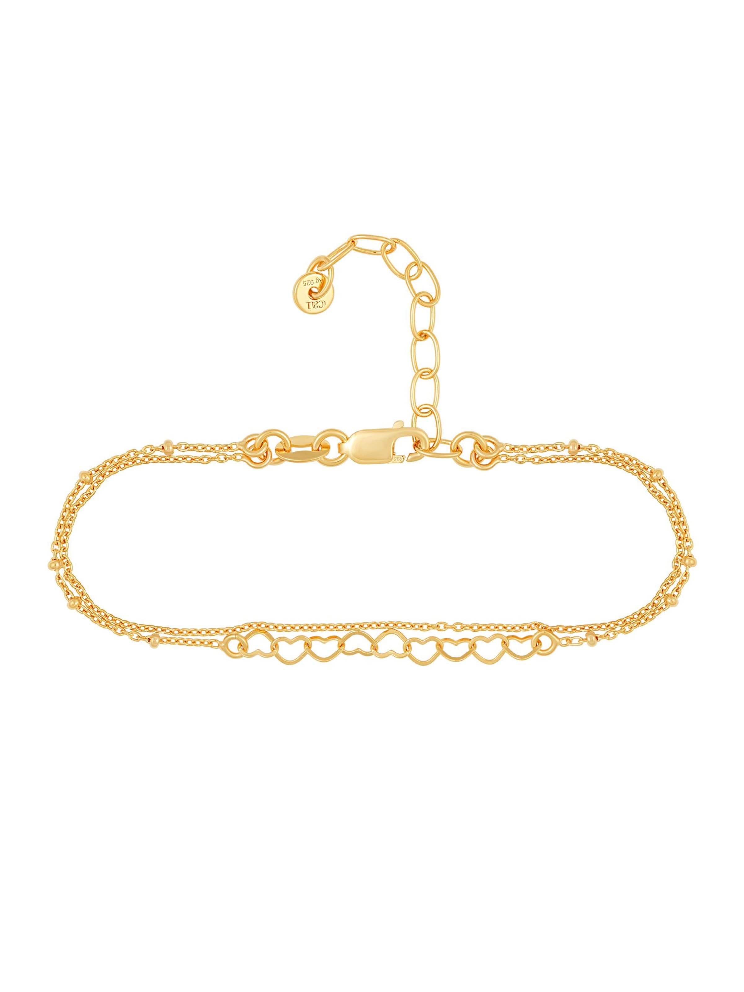 Bracelet caï en or : devant