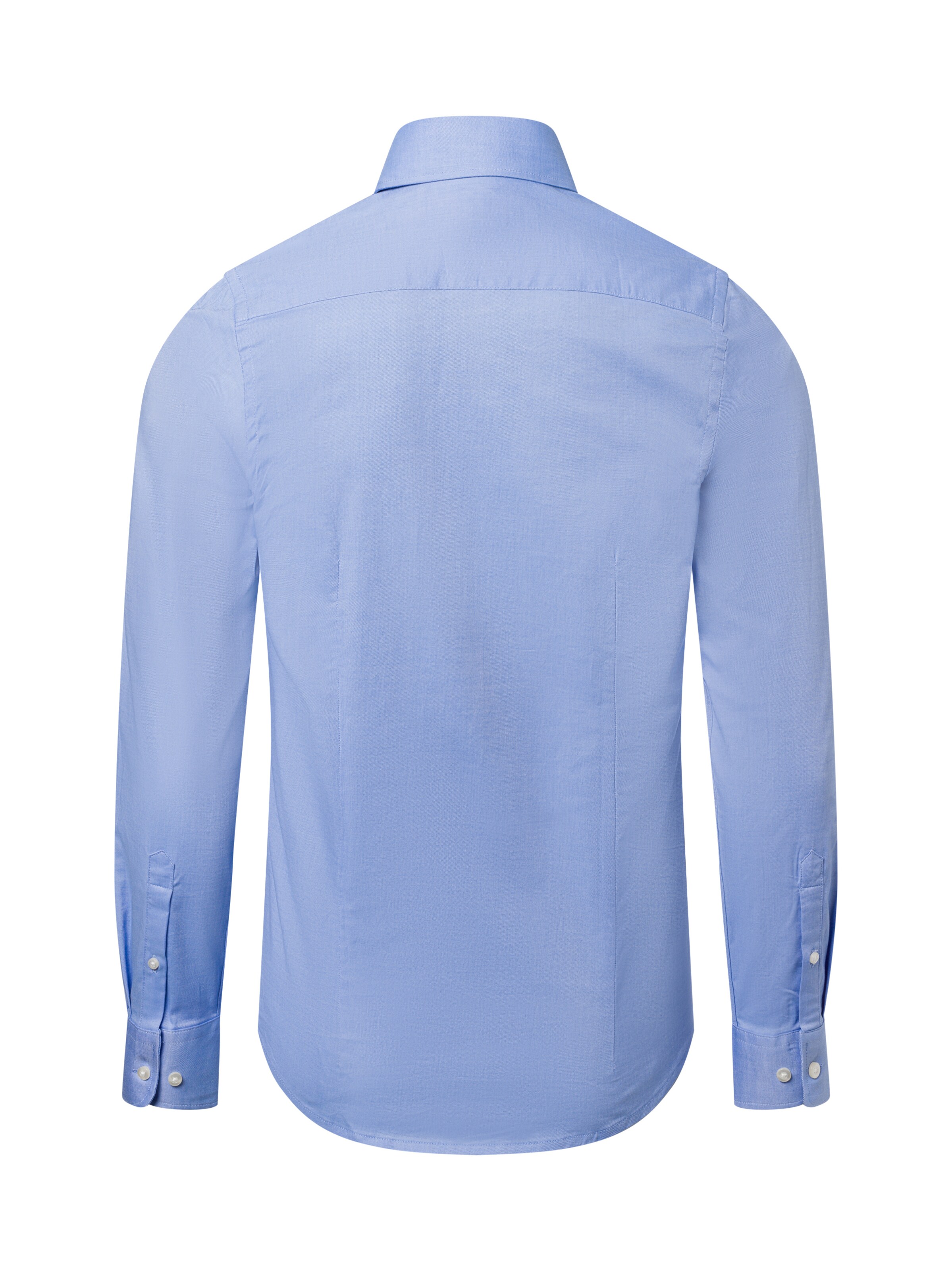 Nils Sundström Slim Fit Hemd in Blau