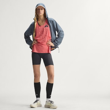 ADIDAS PERFORMANCE Športová bunda 'Adizero Blaze' - Sivá