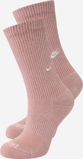 Nike Sportswear Sukat 'Everyday' värissä vanha roosa / valkoinen, Tuotenäkymä