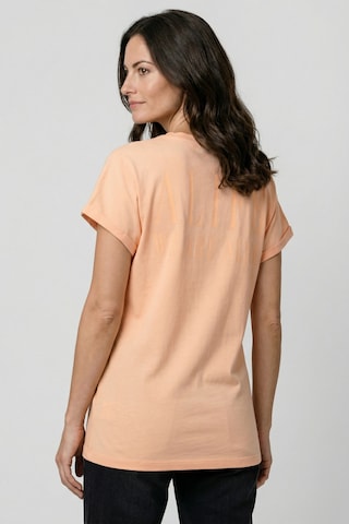 alife & kickin Shirt 'MagdalenaAK P' in Oranje: voorkant