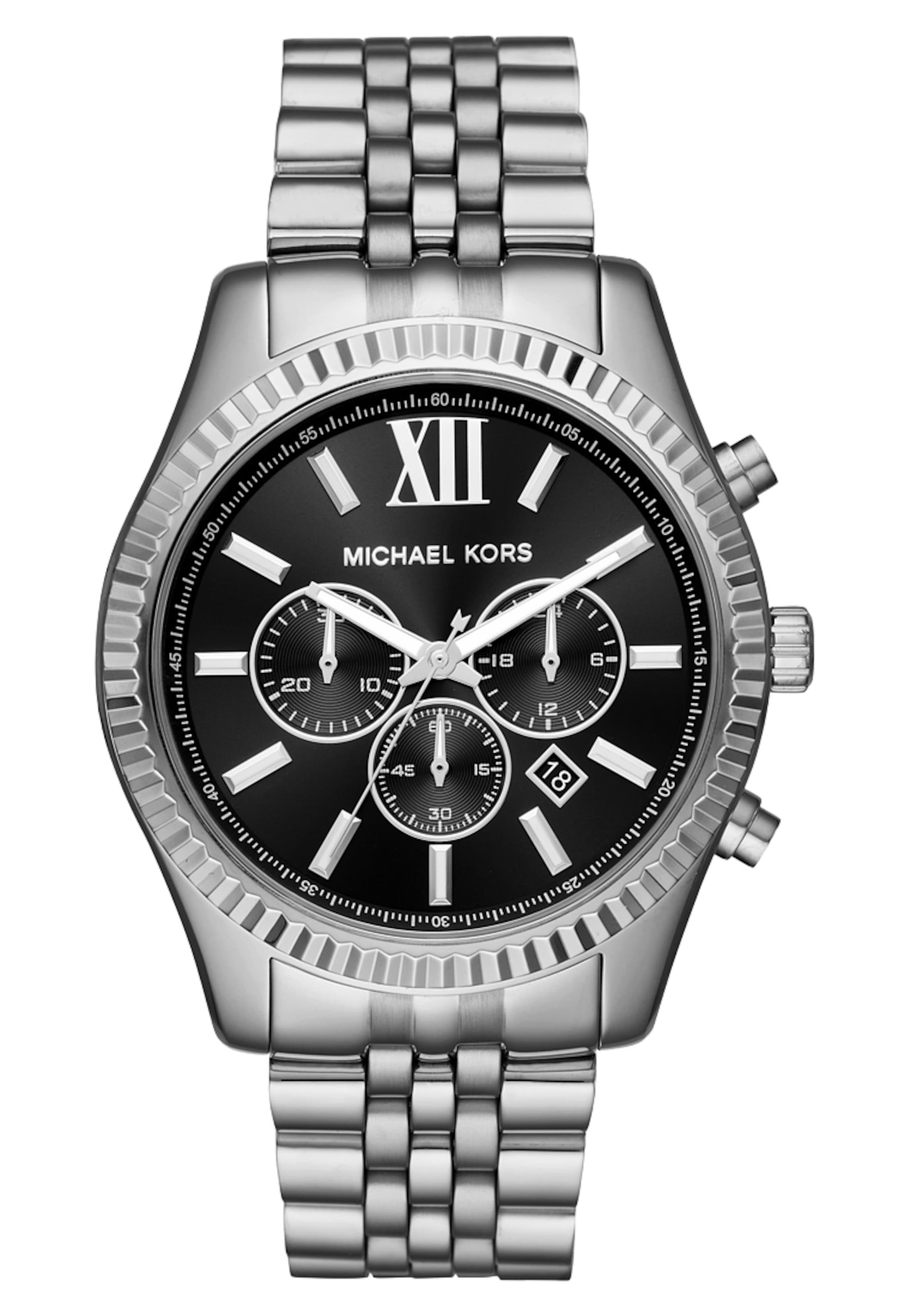Michael KorsAnalogni sat 'LEXINGTON' - srebro boja: prednji dio