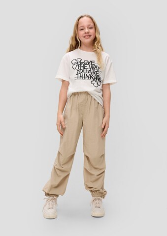 Effilé Pantalon s.Oliver en beige