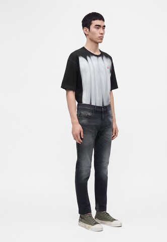 DIESEL Slimfit Τζιν '2019 D-STRUKT' σε μαύρο