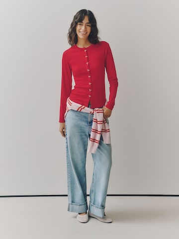 Next Gebreid vest in Rood