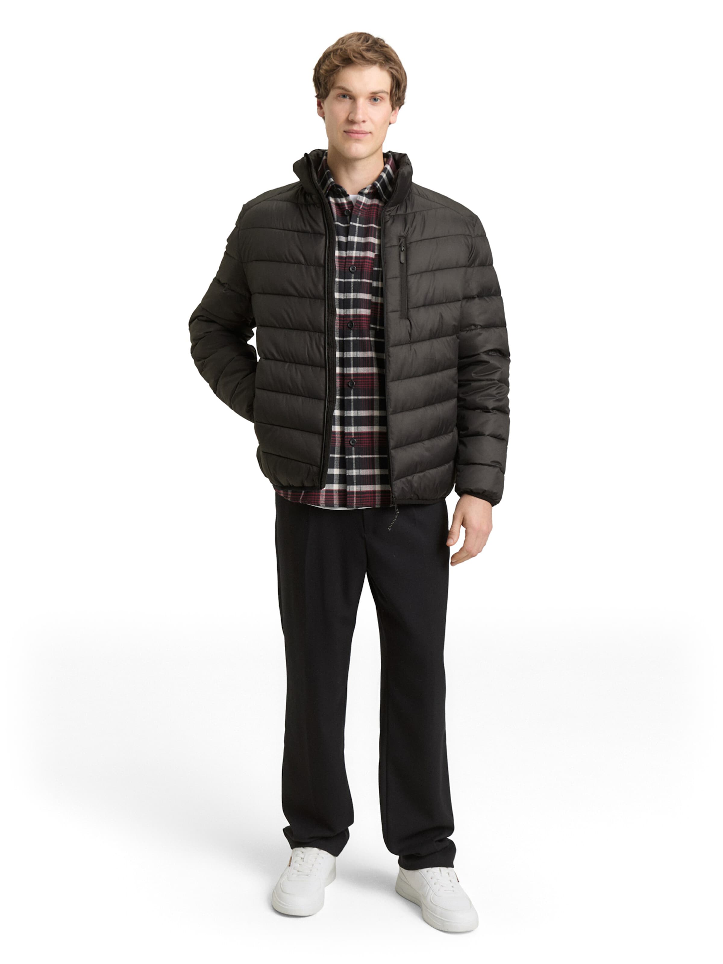 TOM TAILOR DENIM - Chaqueta de entretiempo en negro