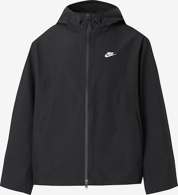 juoda Nike Sportswear Demisezoninė striukė: priekis