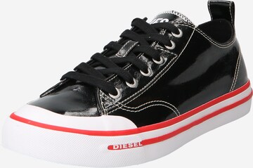 Sneaker bassa 'S-Athos' di DIESEL in nero: frontale