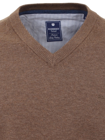 redmond Sweater 'Basic' in Brown