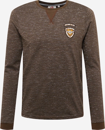 Petrol Industries Shirt in Brown: front