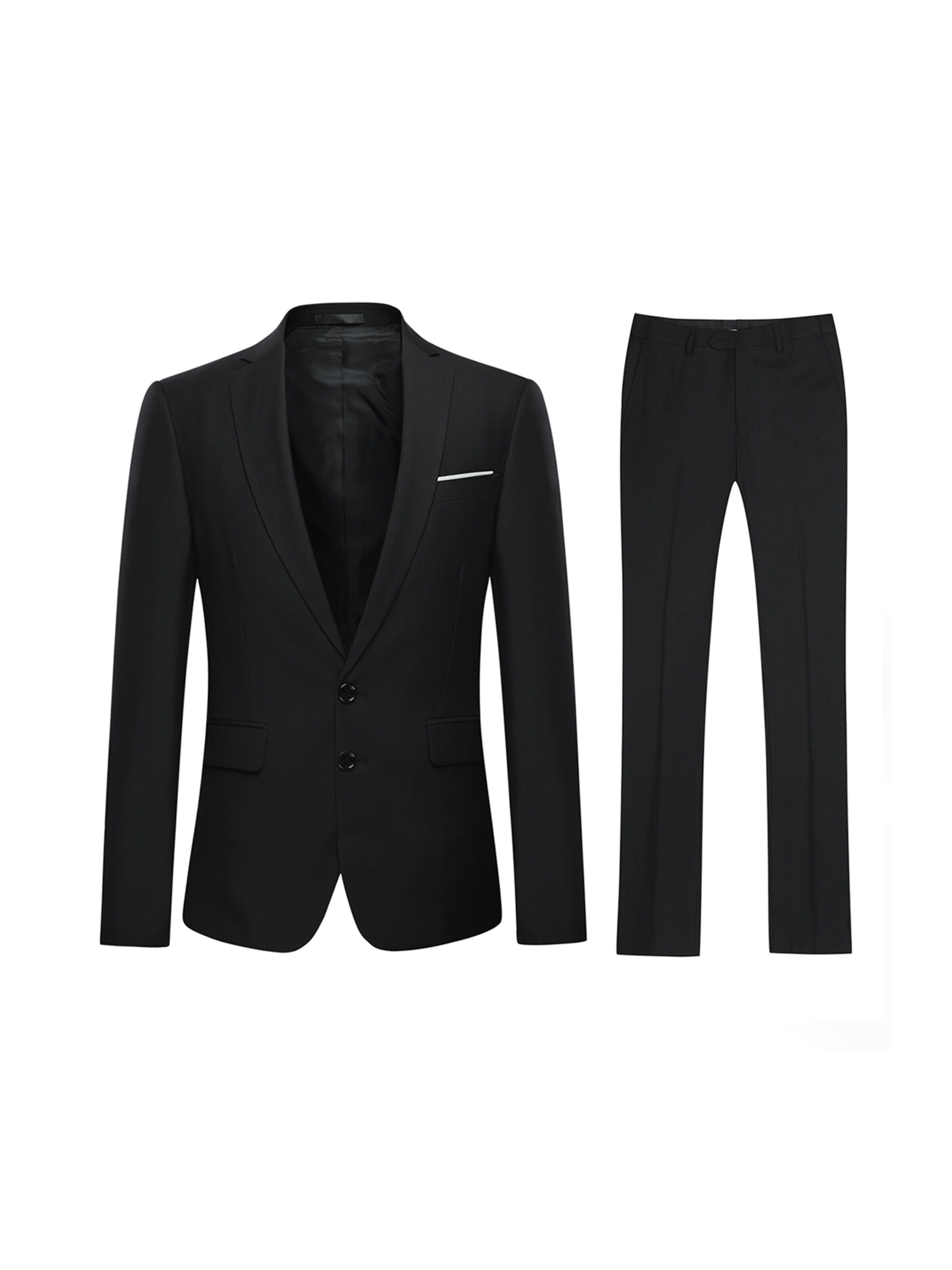 YOUTHUP Suit 'Behaglich' in 44/Regular in Black, Item view