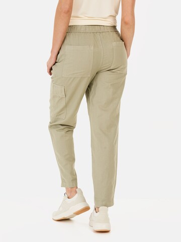 CAMEL ACTIVE Loosefit Loose Fit Hose aus Leinenmix in Grün