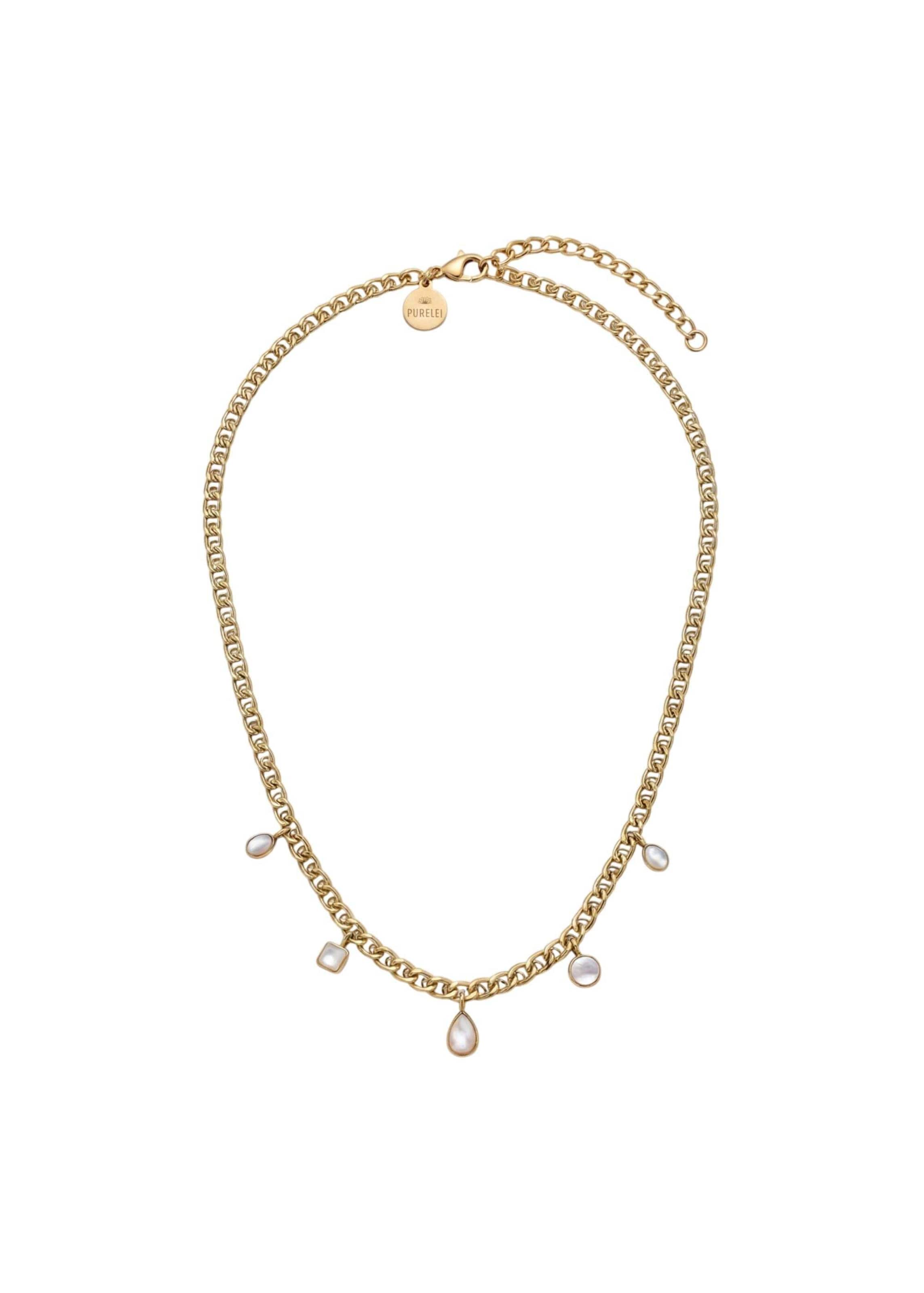 PURELEI Kette 'Soft Shine' in Gold: Vorderseite