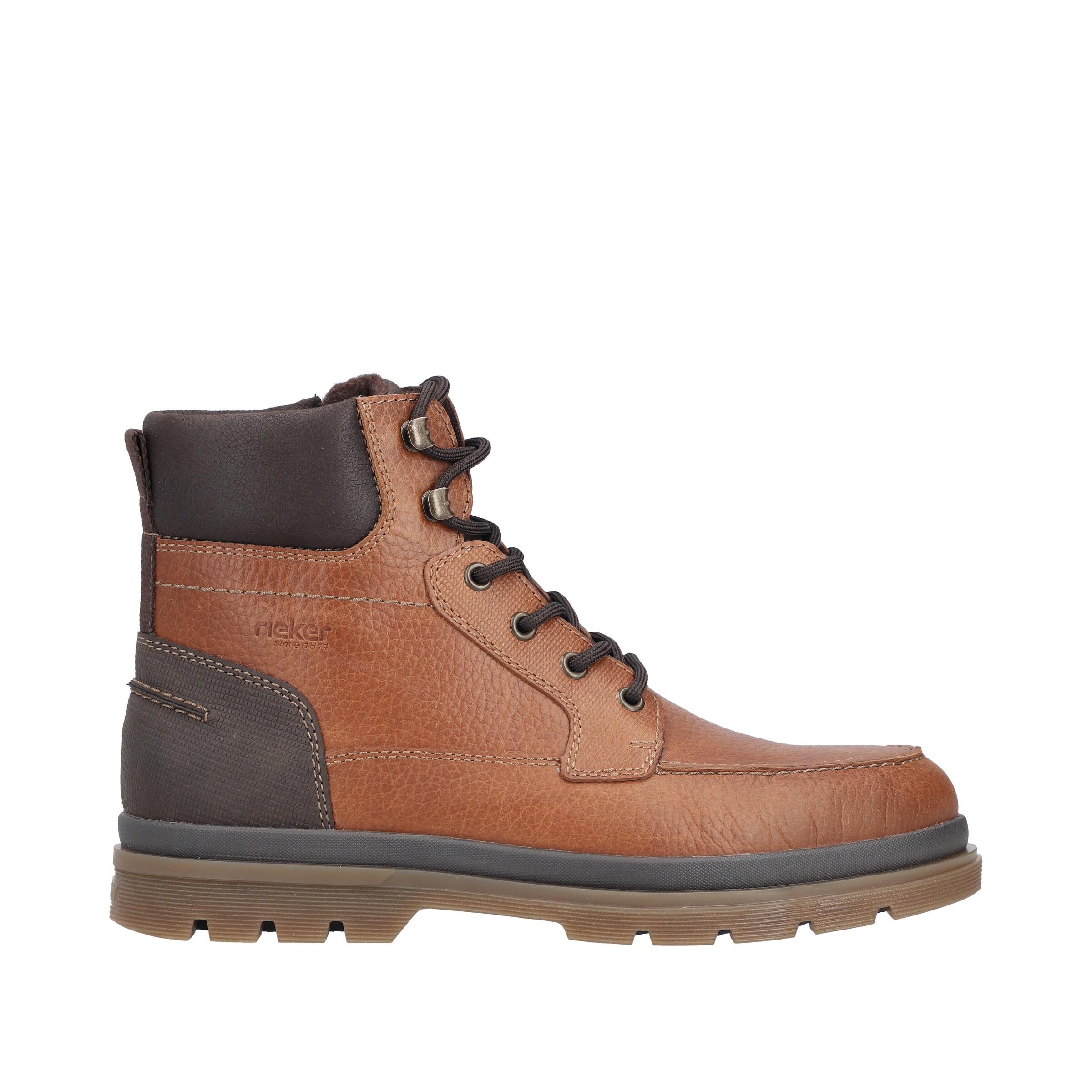 Bottes à lacets 'F7041' Rieker en marron
