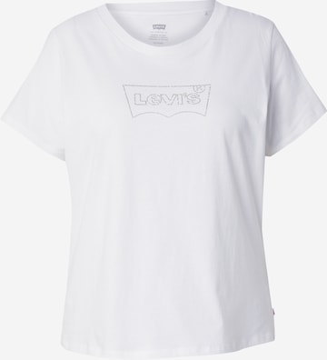 balta Levi's® Plus Marškinėliai 'The Perfect Tee ': priekis