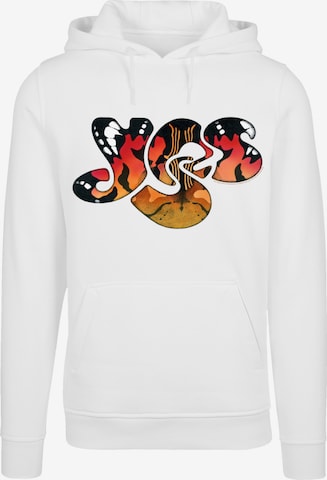 F4NT4STIC Sweatshirt 'YES Ra' in White: front