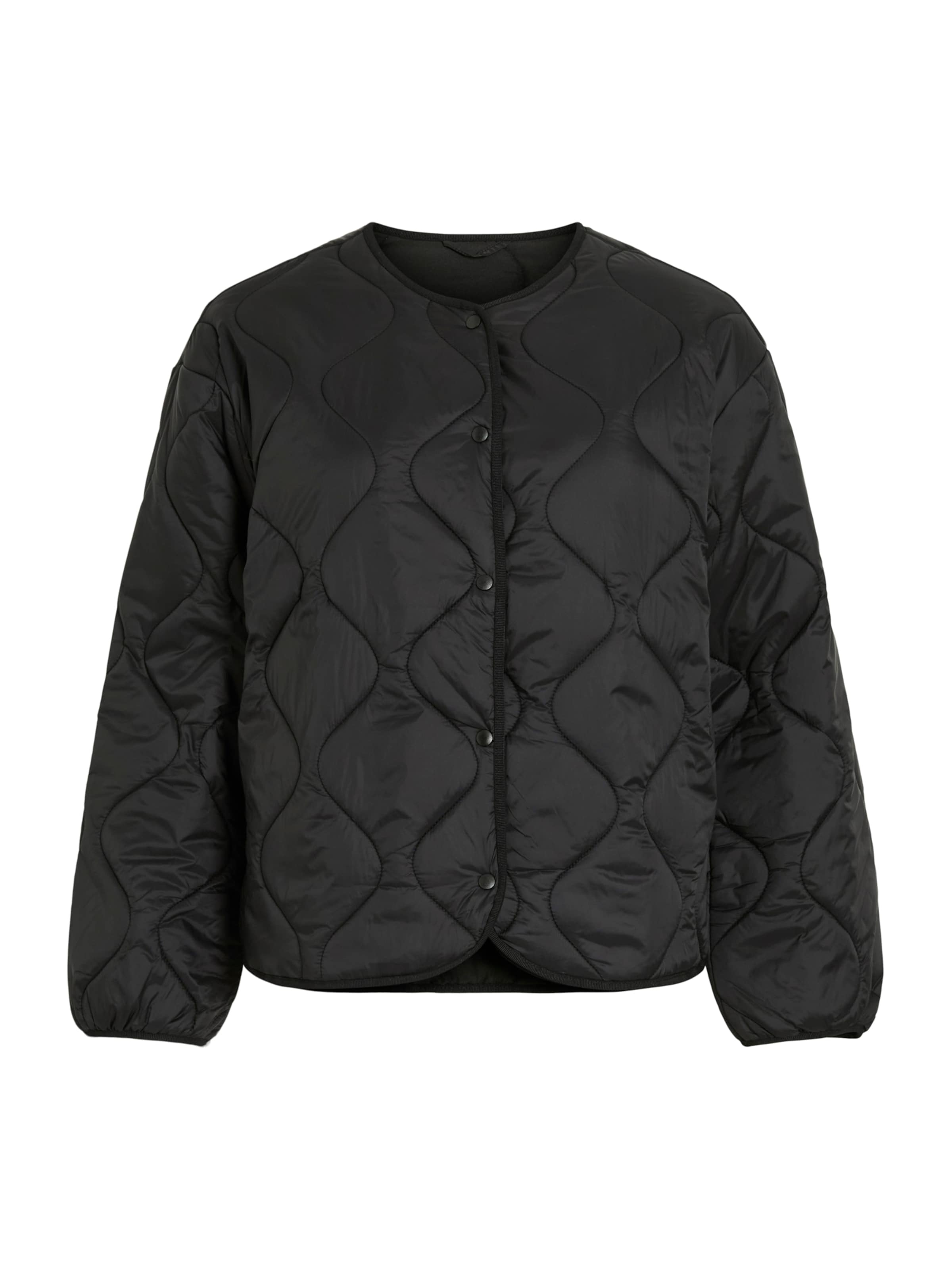 VILA Přechodná bunda 'Vidune' – černá: přední strana