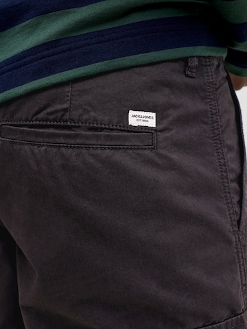 JACK & JONES Loose fit Cargo Pants 'JPSTCOLE MATTY' in Black