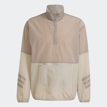 ADIDAS SPORTSWEAR Sports jacket 'Future Icons' in Beige: front
