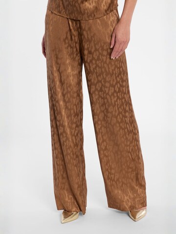 Ana Alcazar Loose fit Pants 'Dohia' in Brown: front