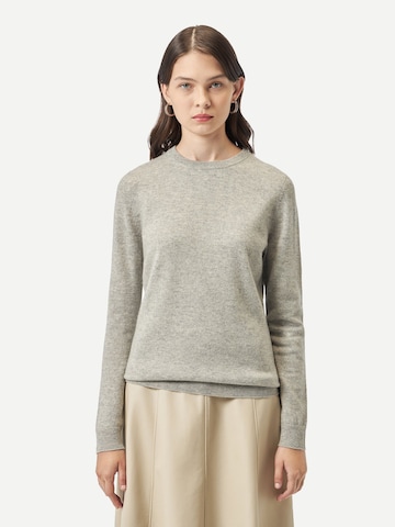 GOBI Cashmere Trui 'Women's Essential Cashmere Crewneck Sweater' in Blauw
