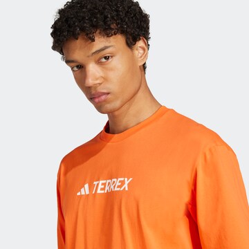 ADIDAS TERREX Koszulka funkcyjna w kolorze pomarańczowy