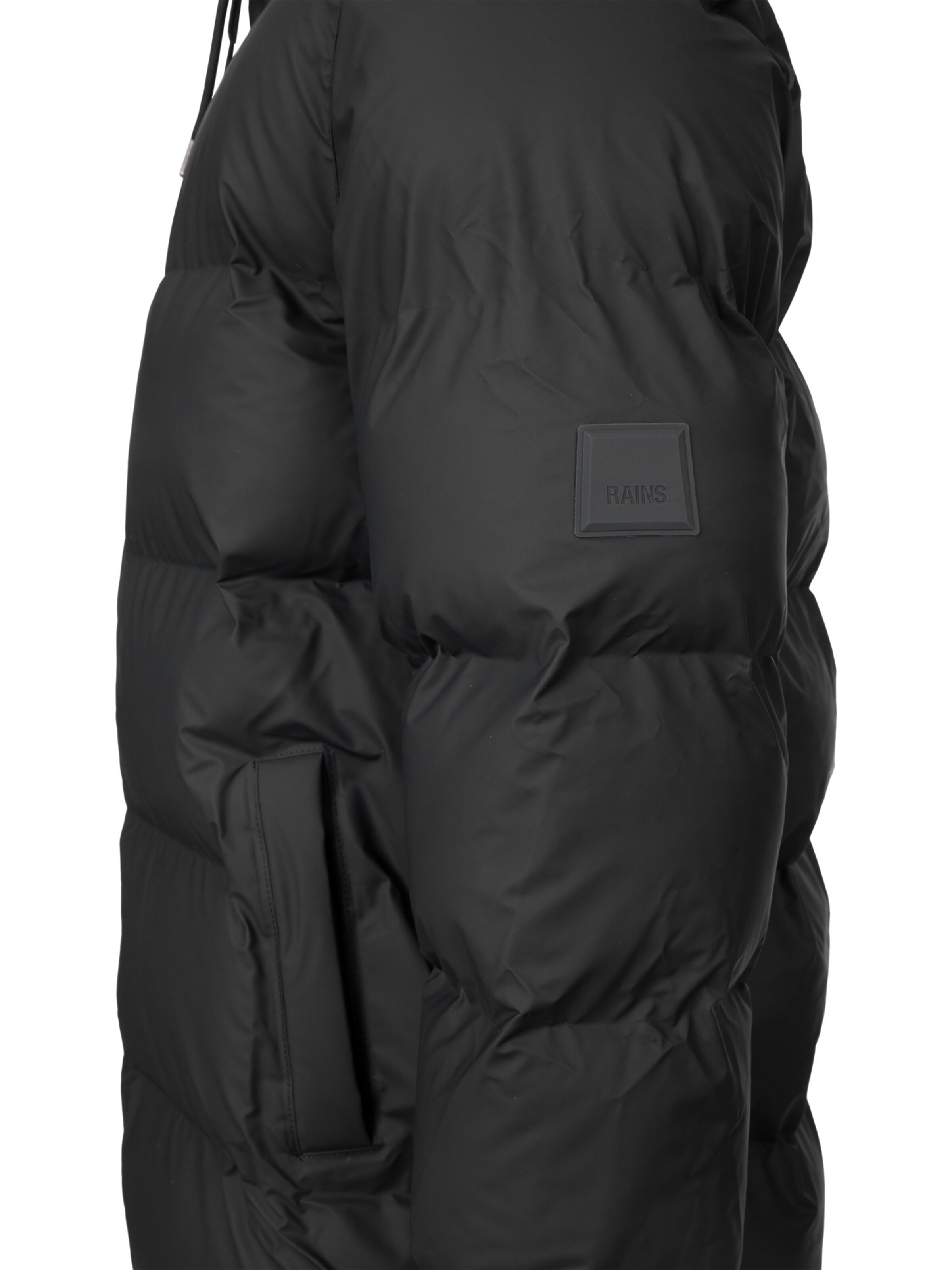 Manteau d’hiver 'Alta Longer W3T3' RAINS en noir