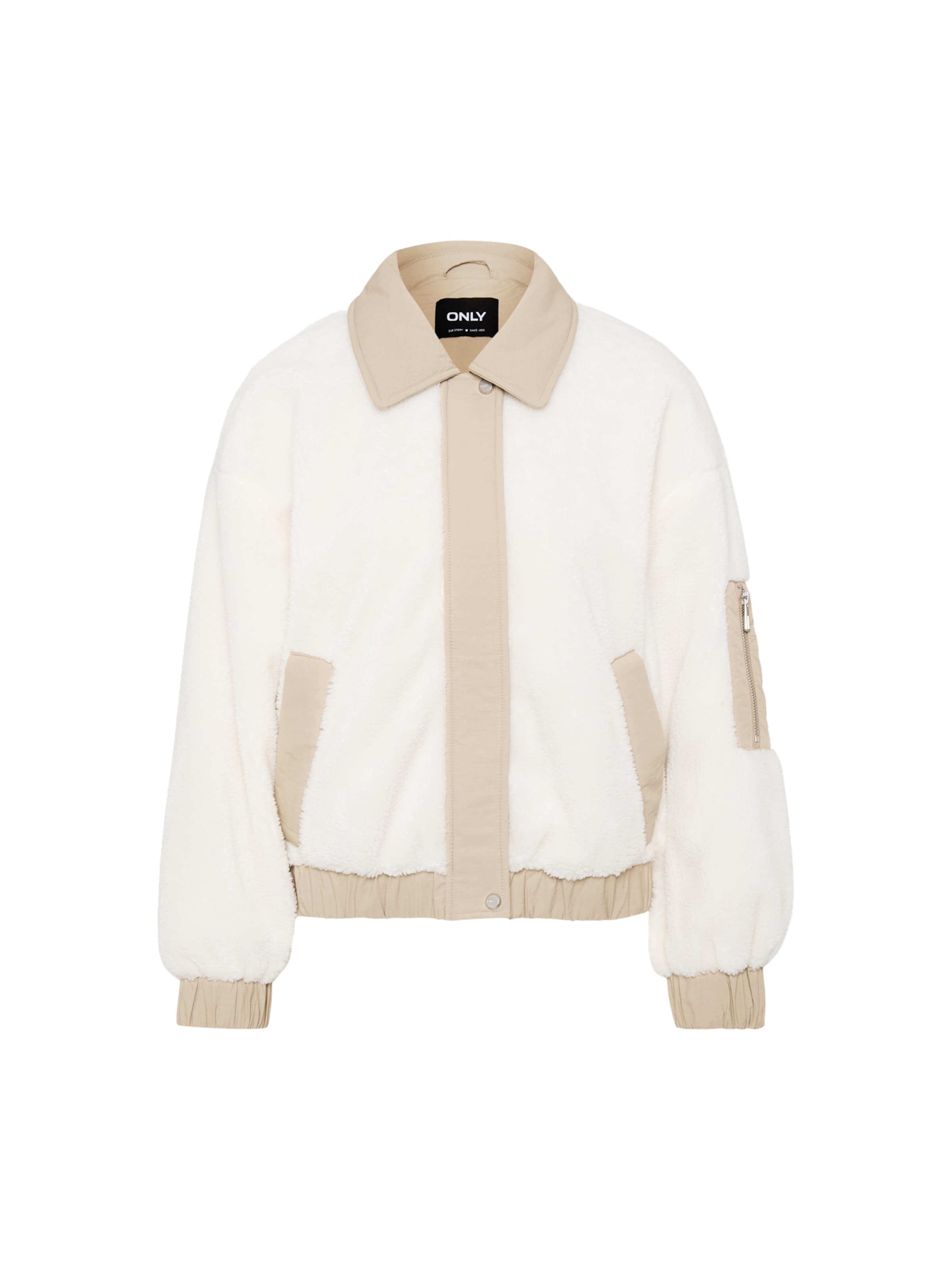 Veste mi-saison &#x27;ONLSIENA&#x27; Only Petite en blanc : devant