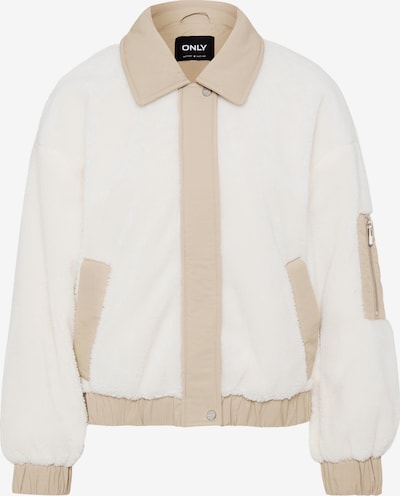 Only Petite Prijelazna jakna 'ONLSIENA' u bež / bijela, Pregled proizvoda