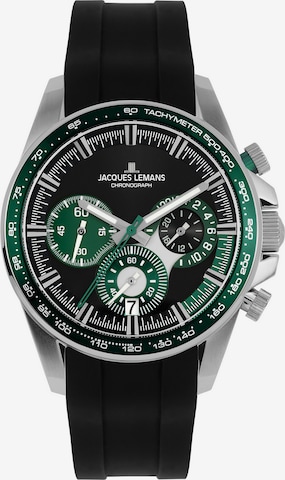 Jacques Lemans Analog Watch in Green: front