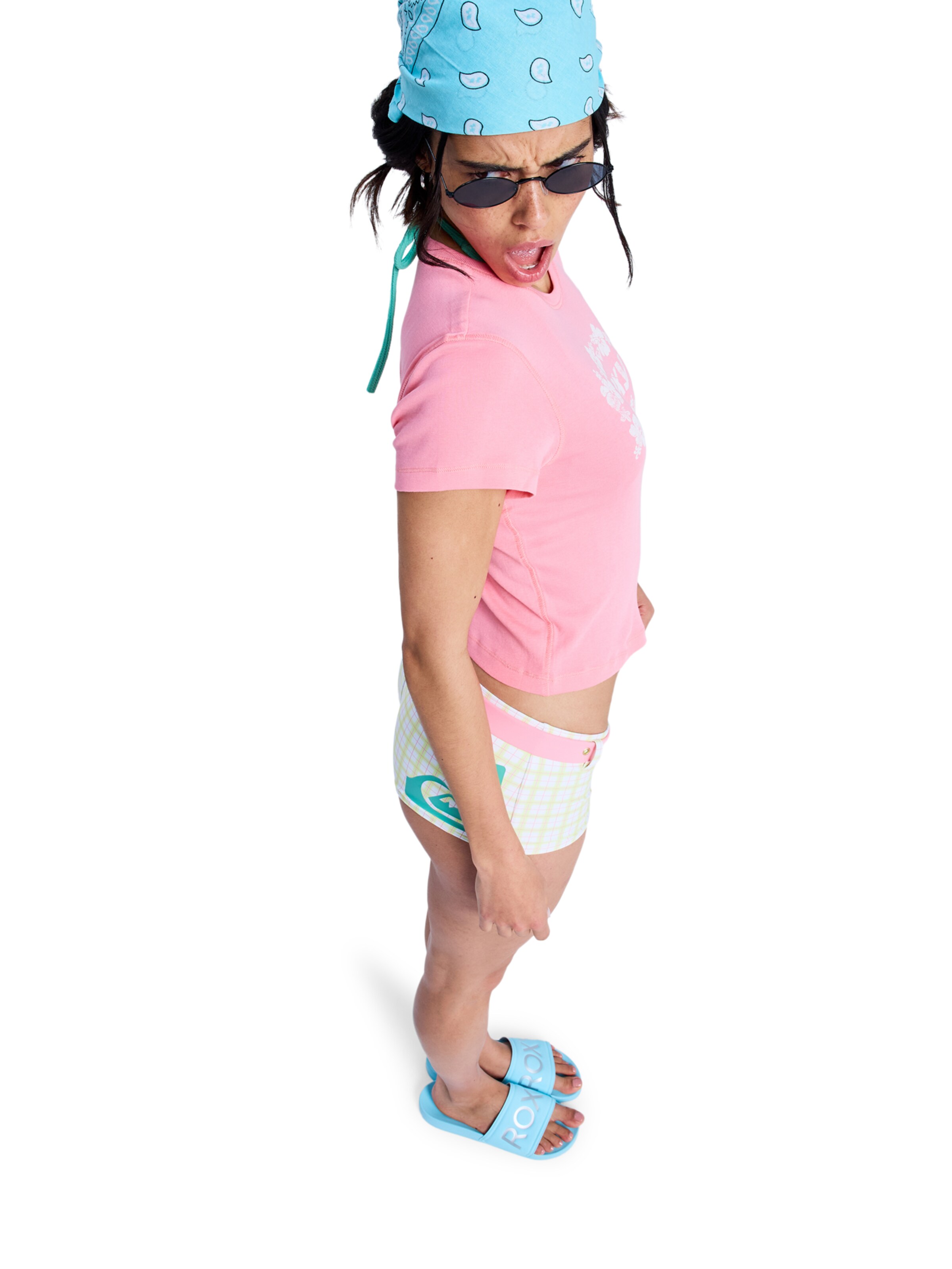 ROXY Shirt 'Sea You Later ' in Pink