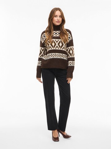 VILA - Jersey 'VILAENA' en marrón