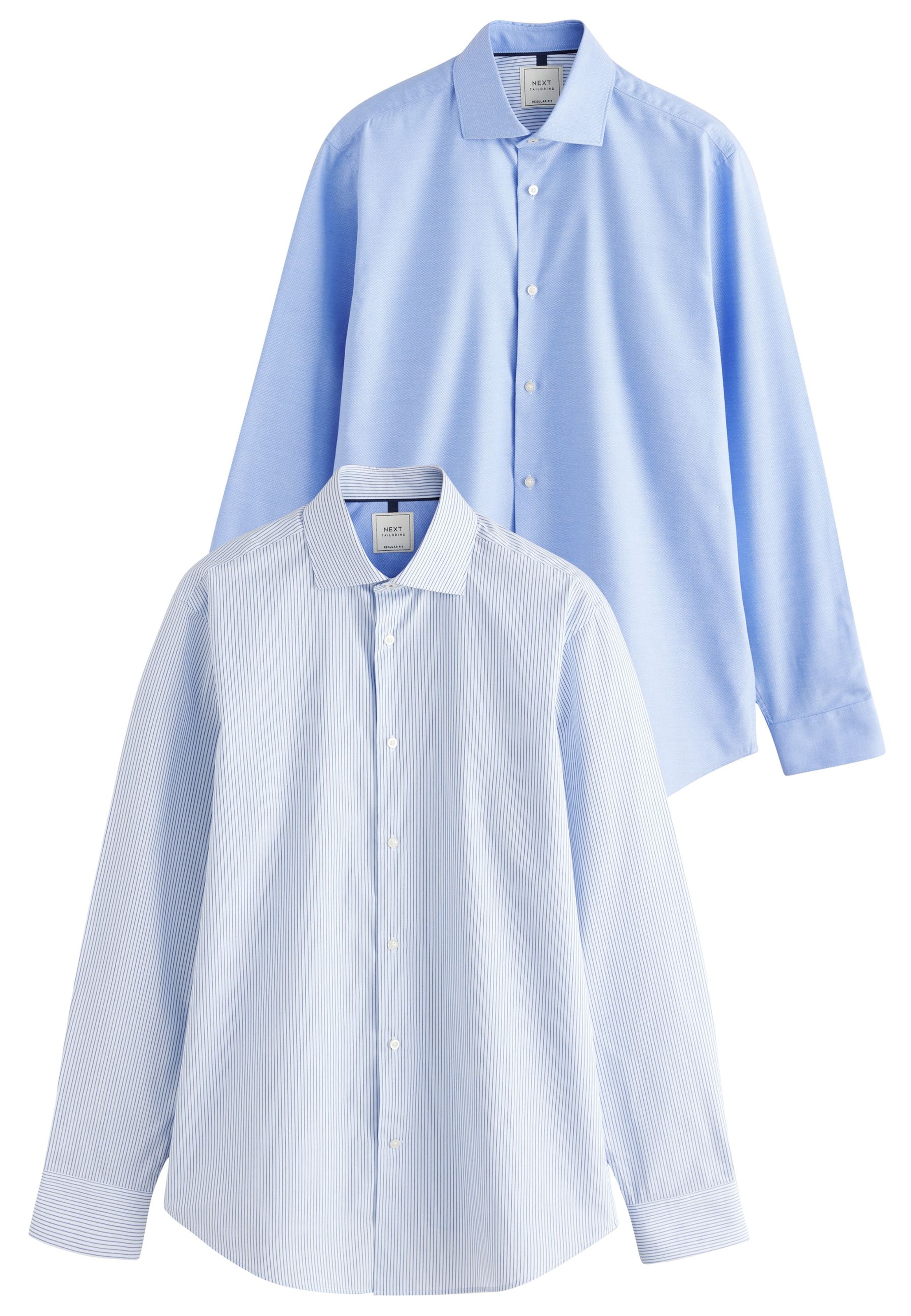 Regular fit Cămașă de la Next pe albastru: față