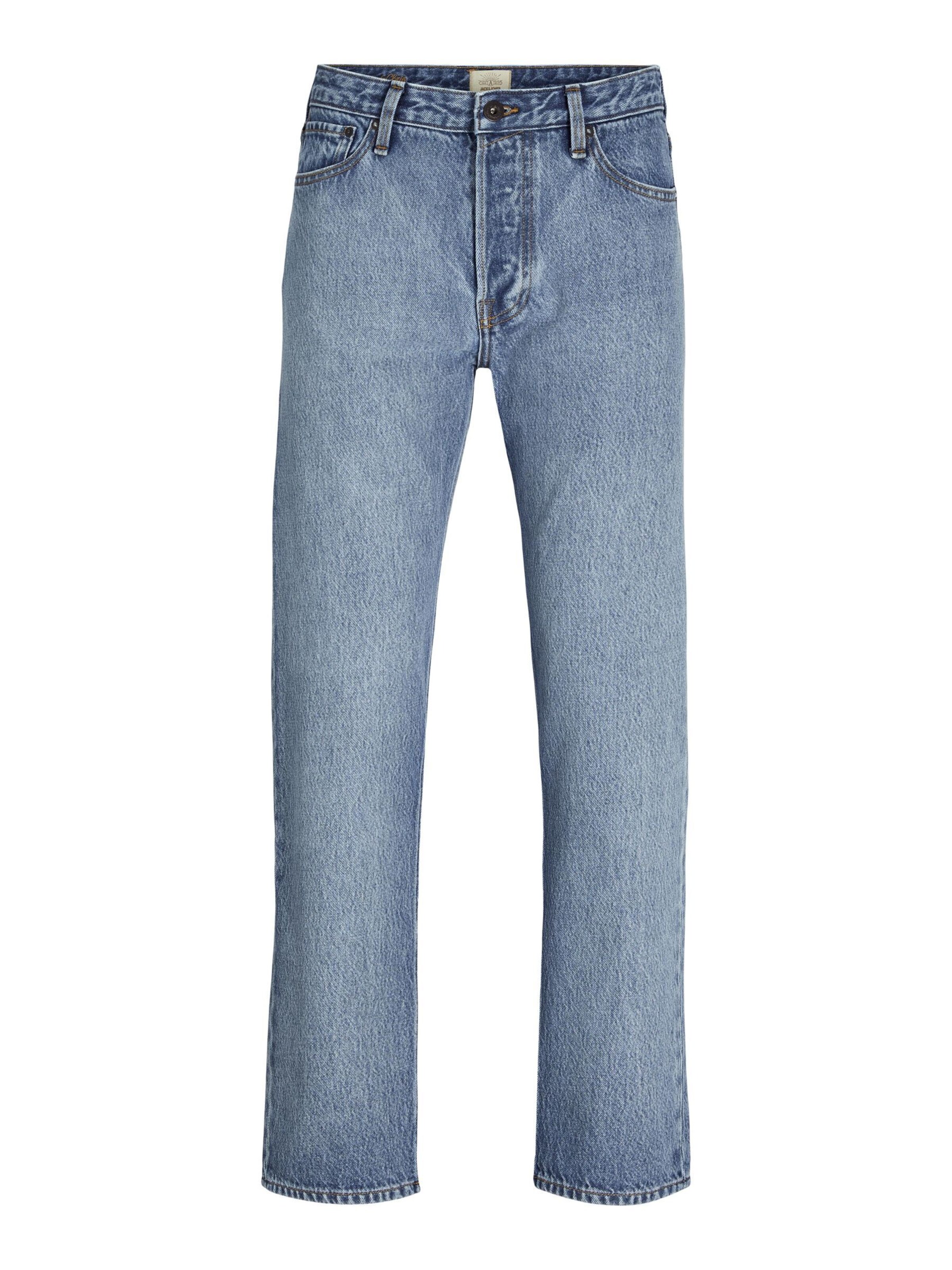 JACK & JONES Regular Jeans 'CHRIS' in Blauw: voorkant