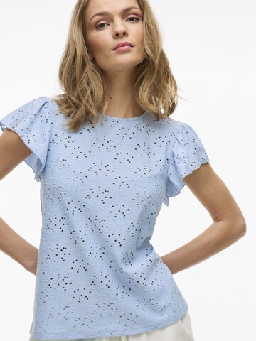 VILA Blouse in Blue