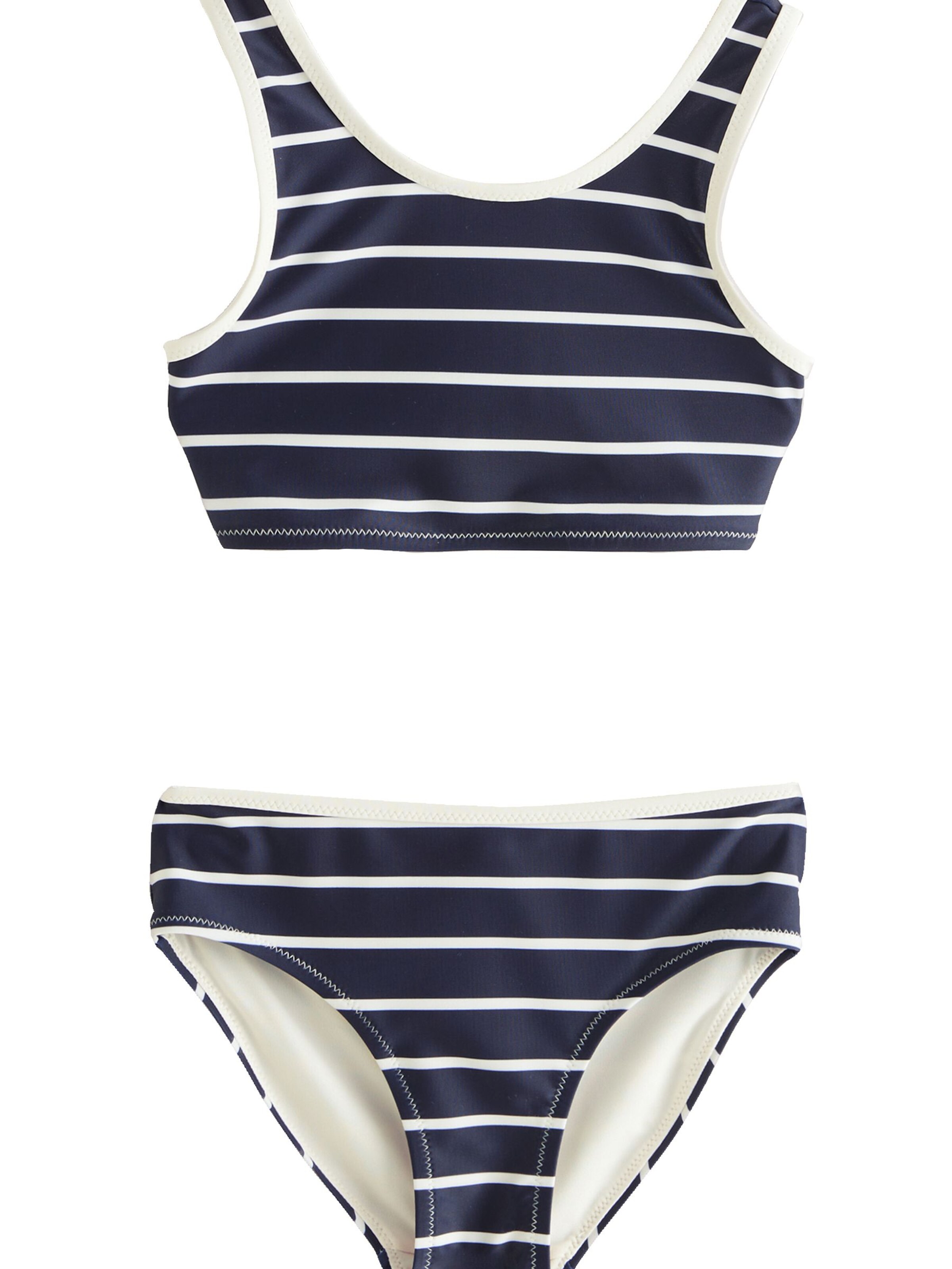 Next Bustier Bikini in Blau