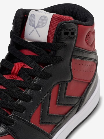 Hummel High-Top Sneakers in Red