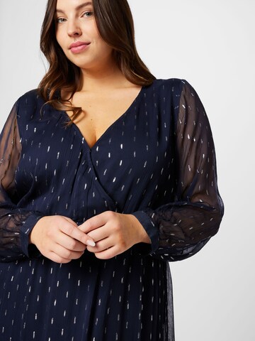 Robe 'Mette' ABOUT YOU Curvy en bleu