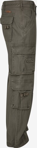 Tapered Pantaloni cargo di Brandit in verde