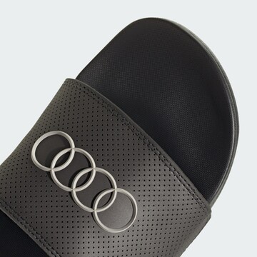 ADIDAS PERFORMANCE Strand-/badschoen 'AUDI F1 TEAM ADILETTE COMFORT' in Zwart