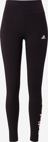 Skinny Pantalon de sport 'Essentials' ADIDAS SPORTSWEAR en noir : devant