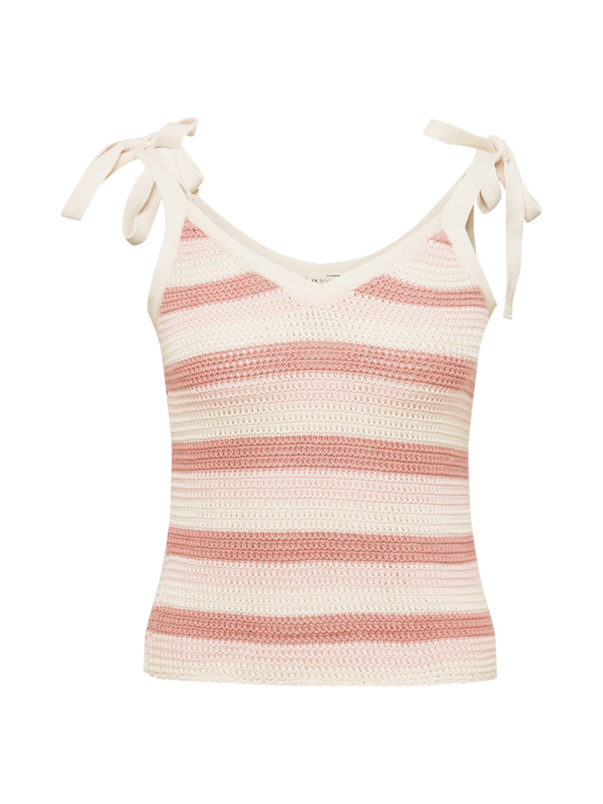 A LOT LESS Top 'Pamela' in Pink: front