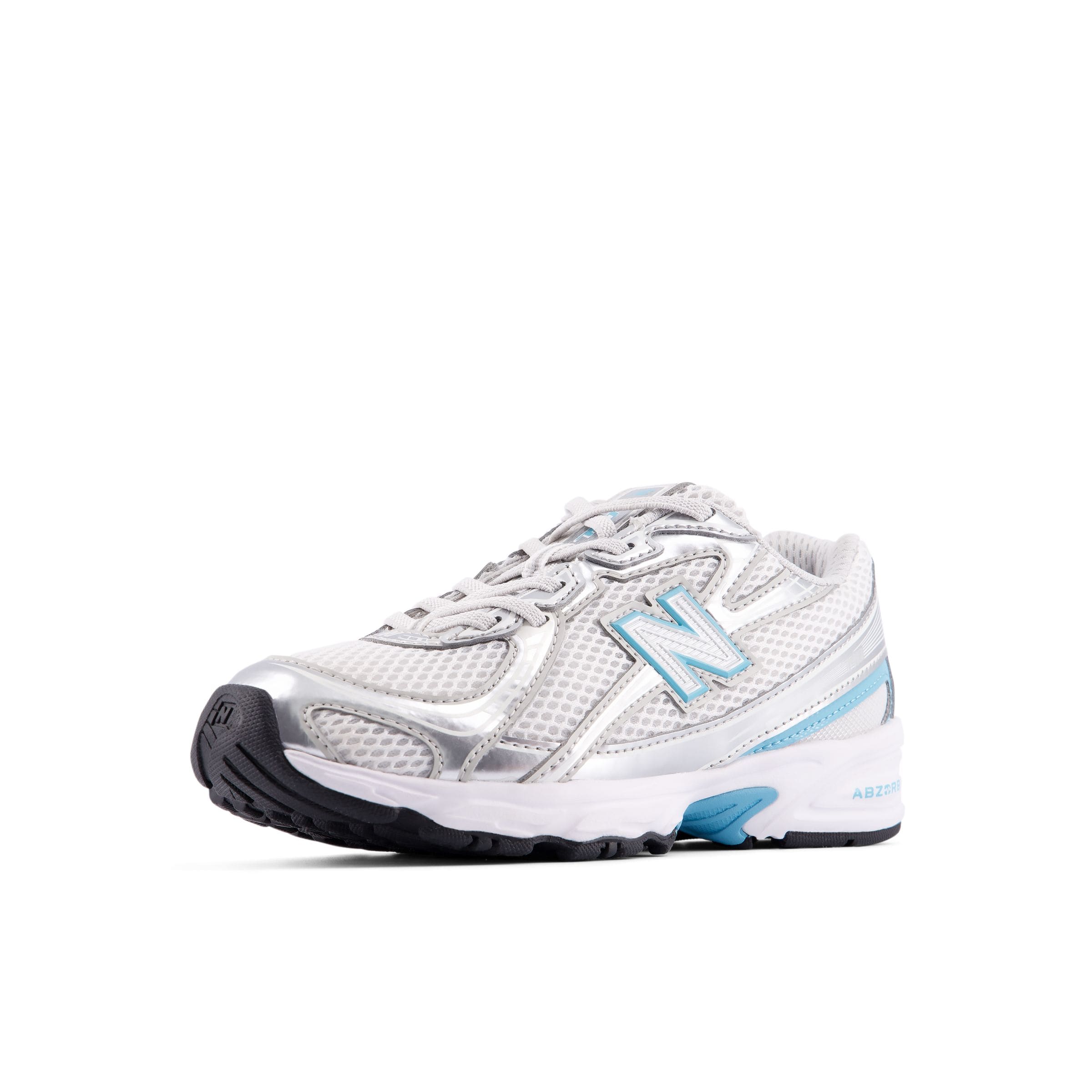 Baskets '740 Bungee Lace' new balance en argent