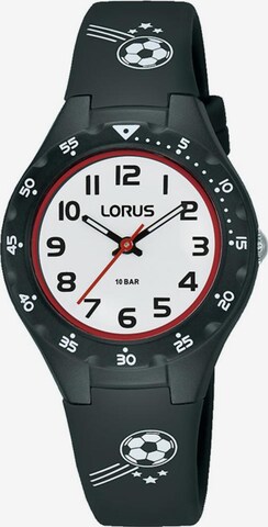 LORUS Watch in Black: front