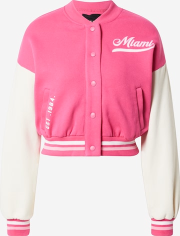 Tally Weijl Sweat jacket in Pink: front