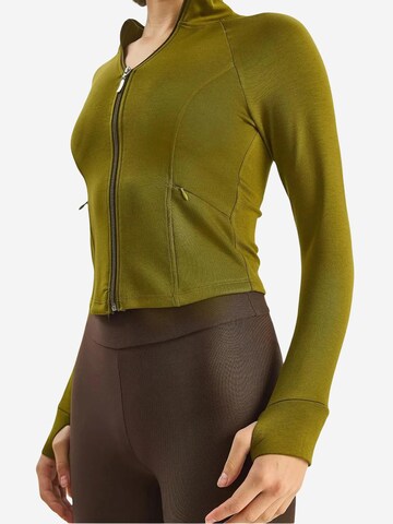 Giacca di felpa di Bianco Lucci in verde