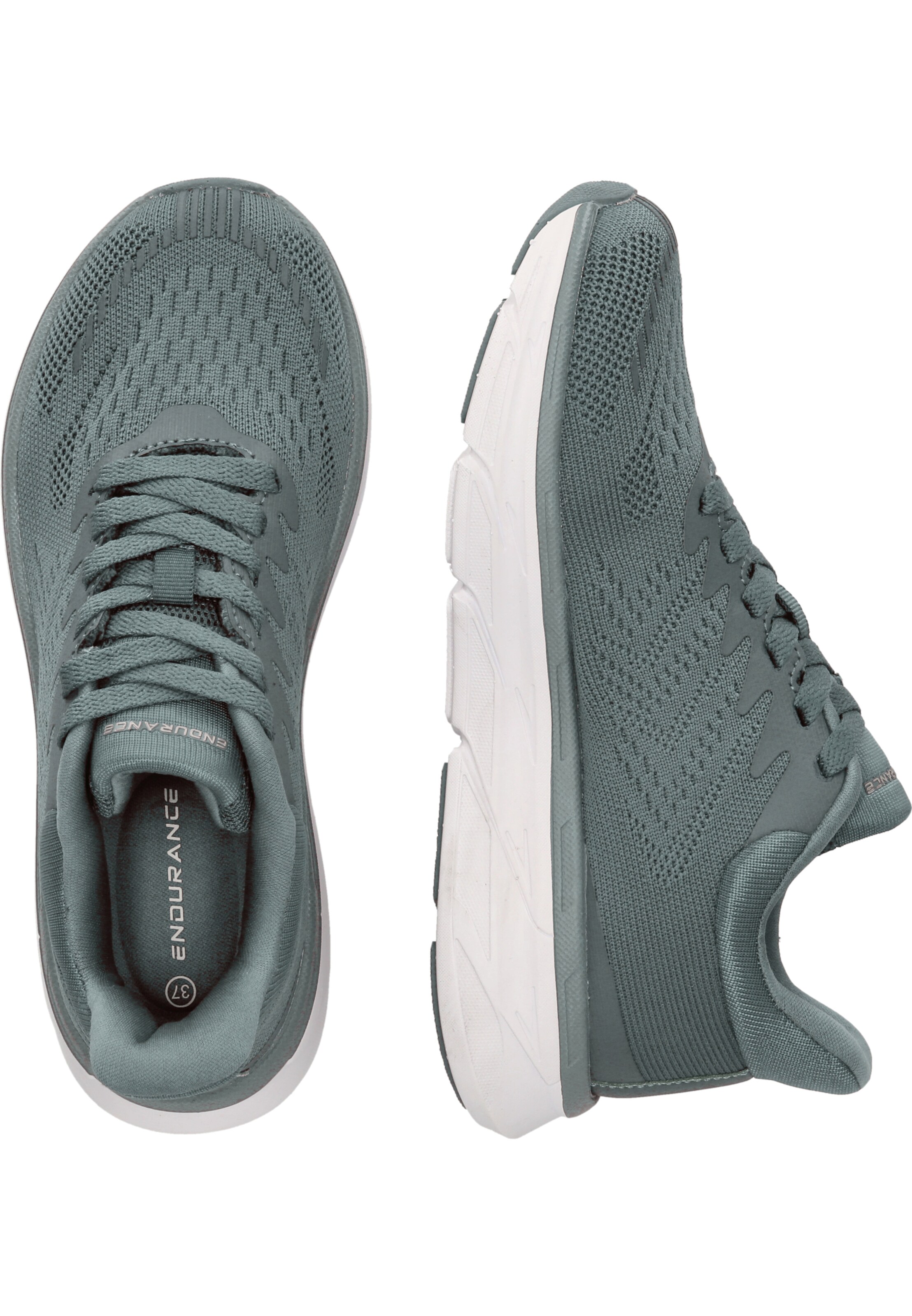ENDURANCE Running Shoes 'Masako' in Green